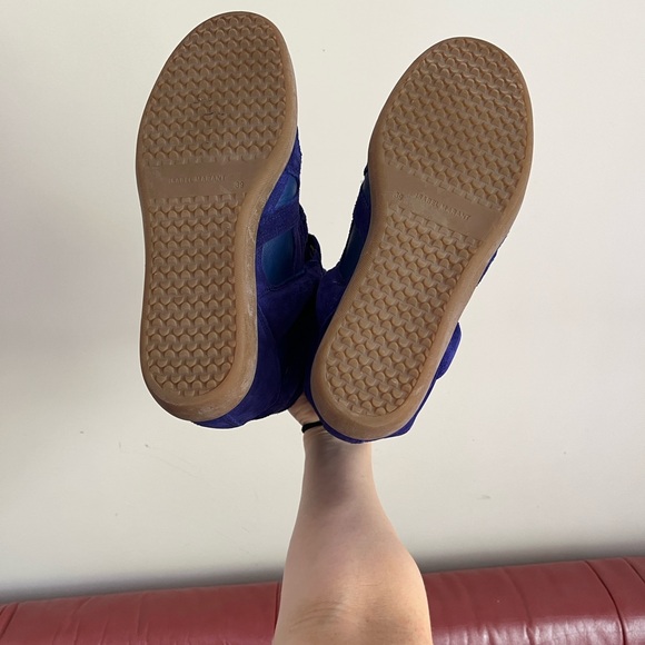 Isabel Marant Blue Bekett sneakers - Picture 4 of 6